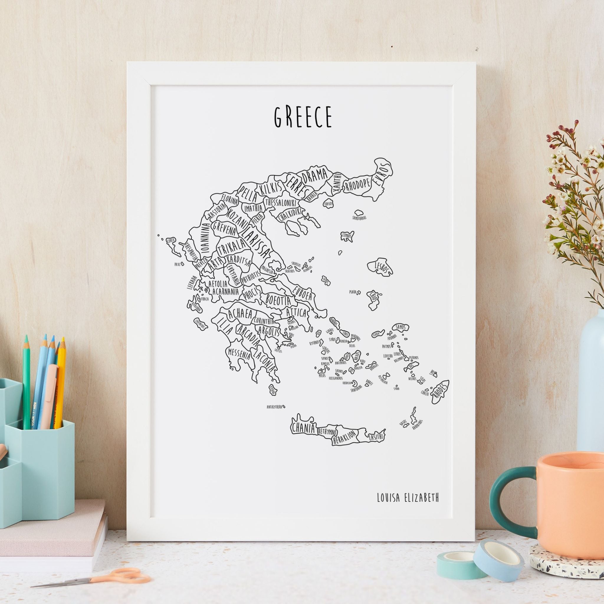 Greece Print