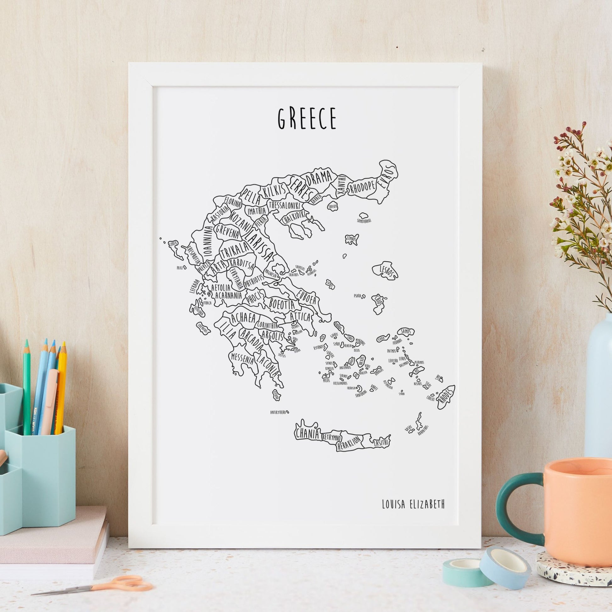 Greece Print