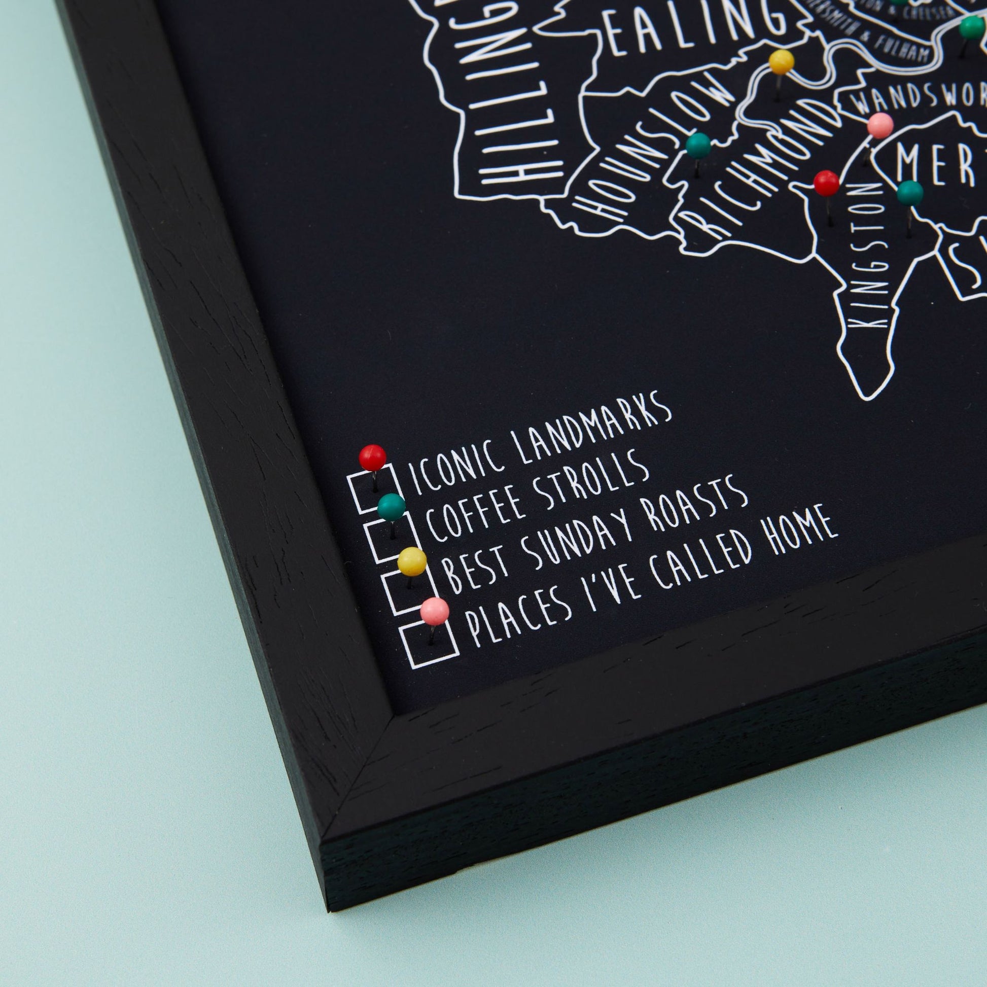 London Pinboard Map