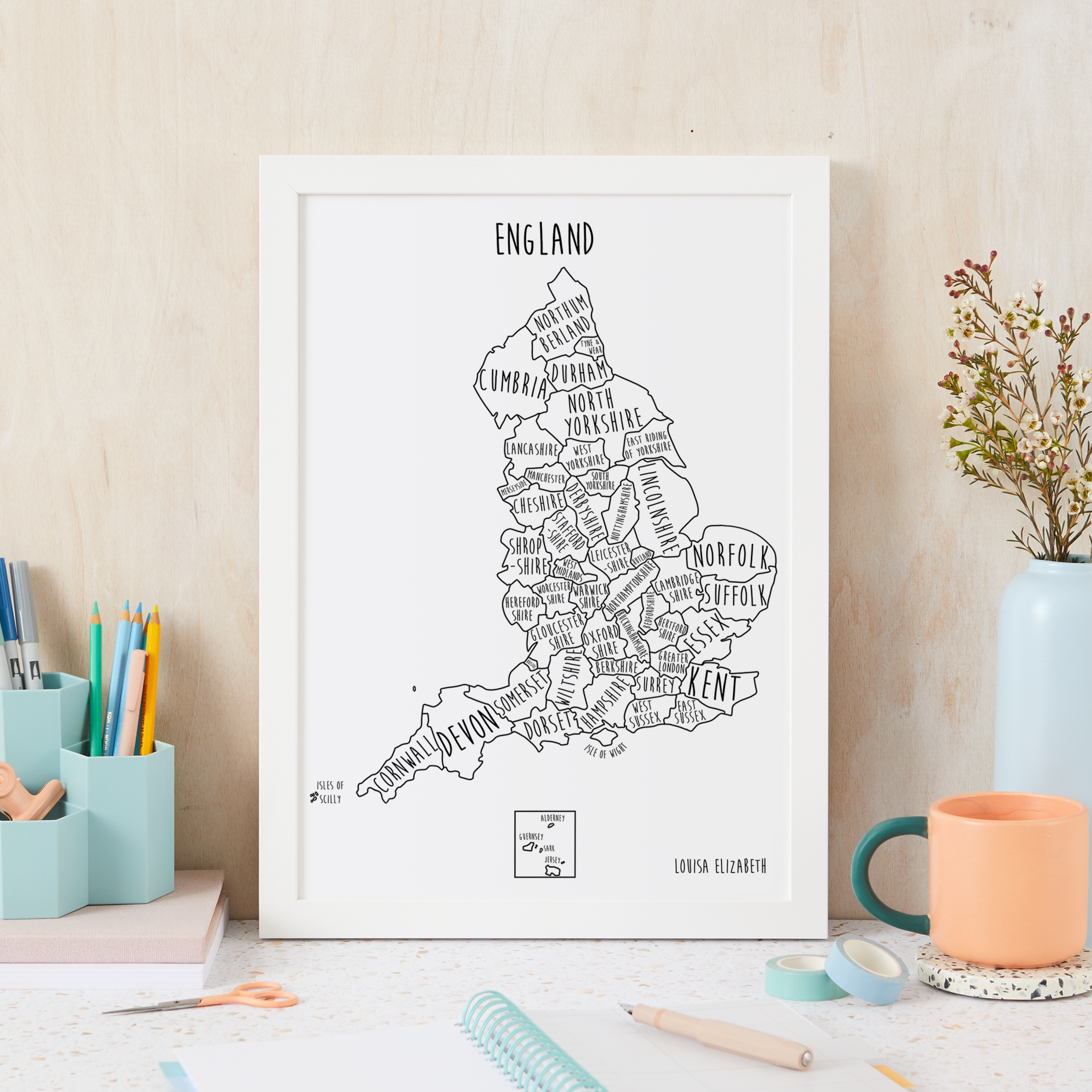 England Print