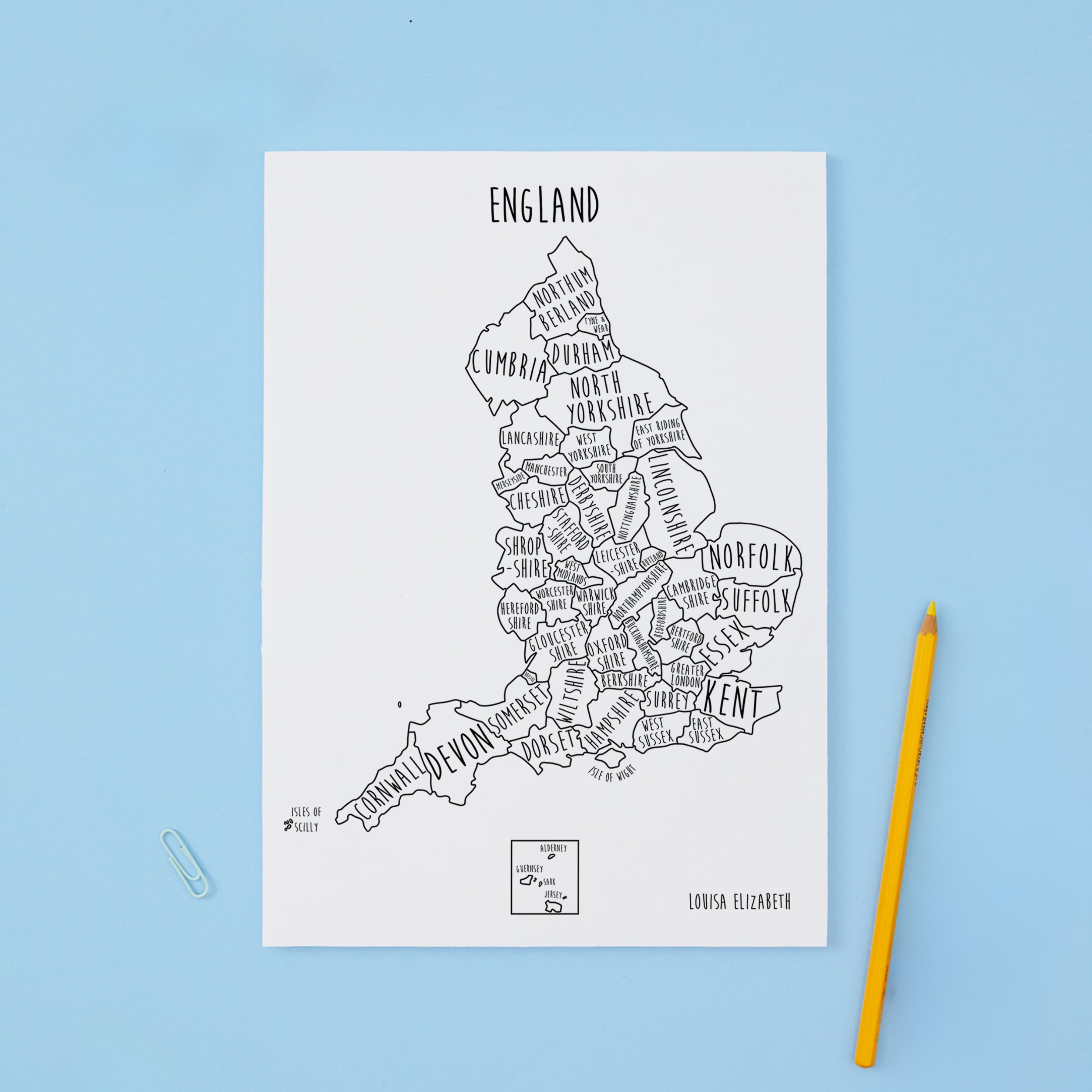 England Print