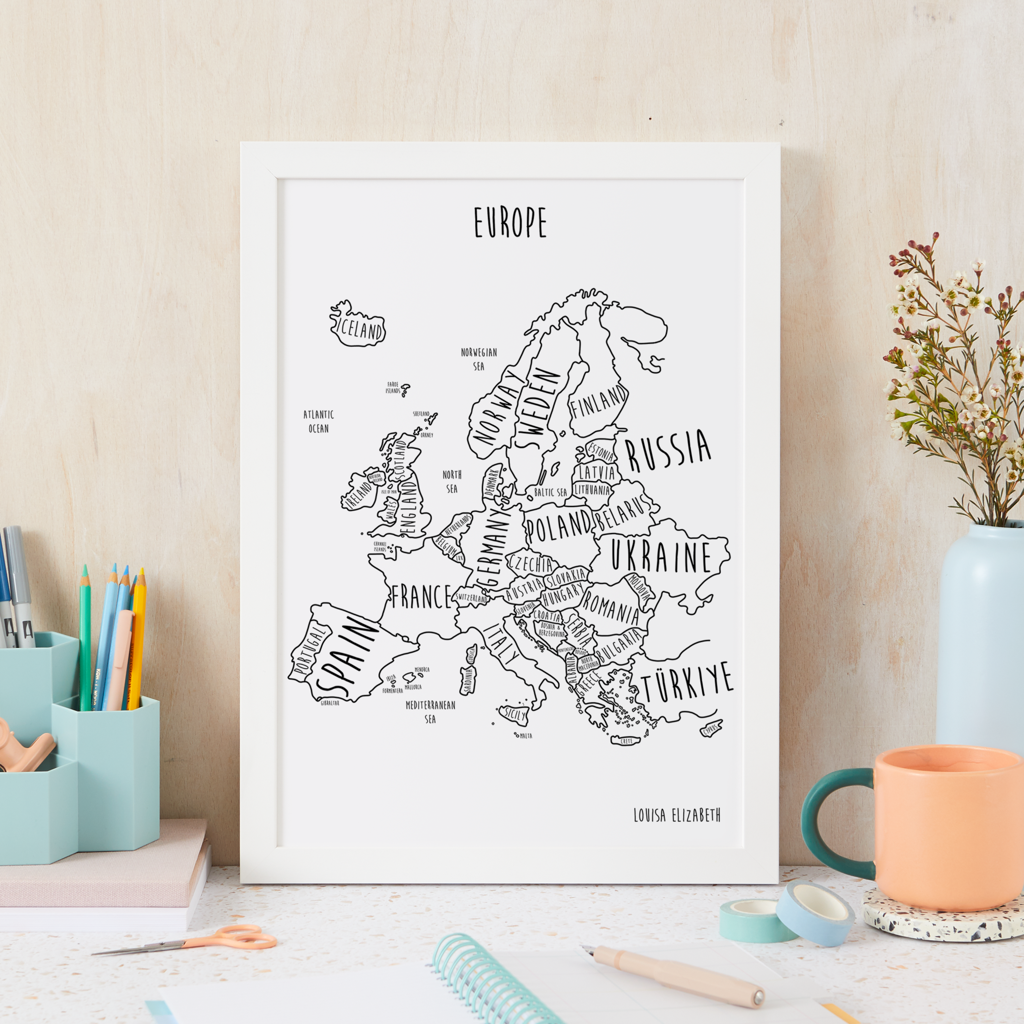 Europe Print