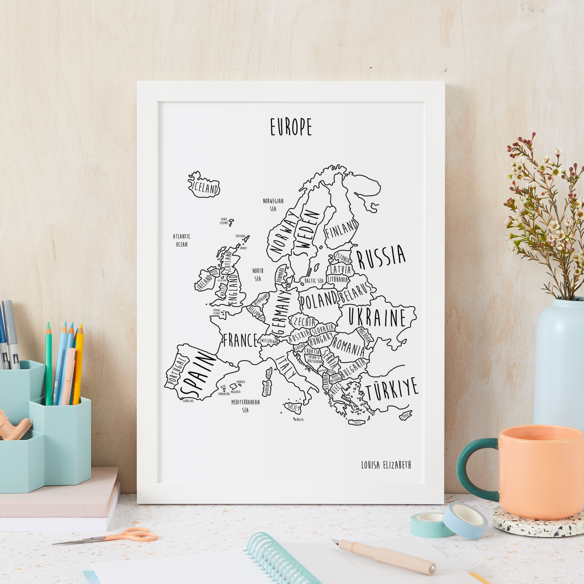 Europe Print