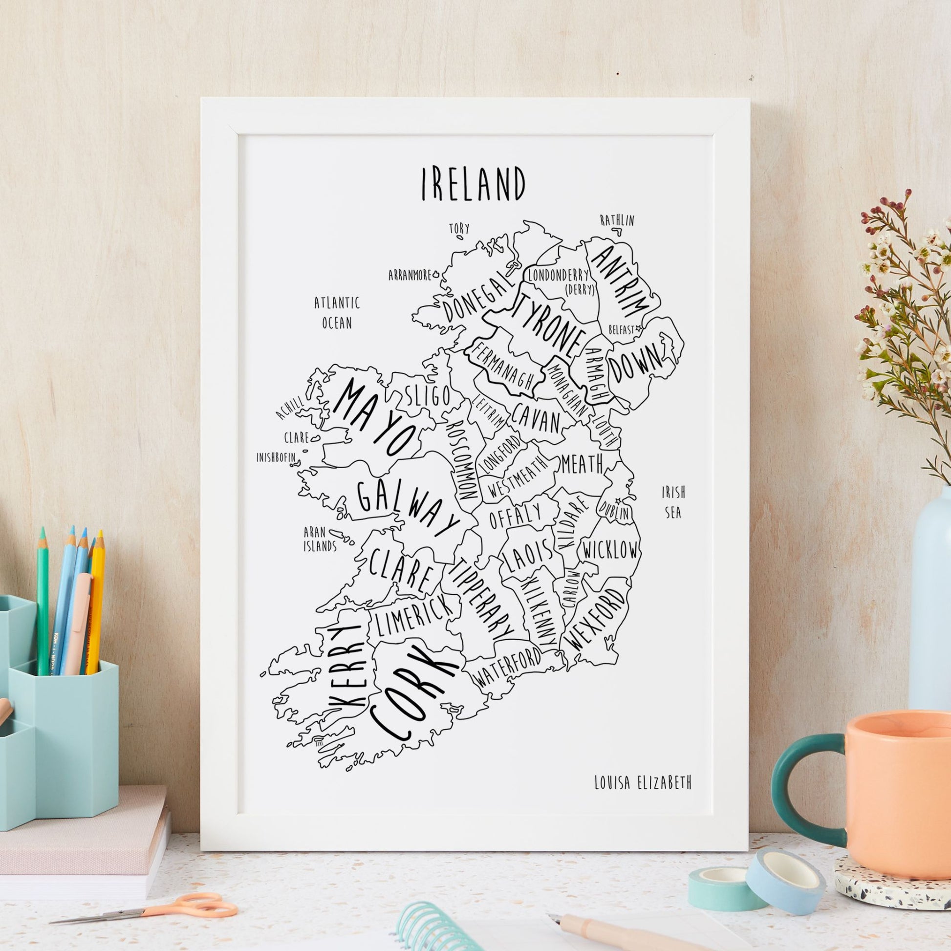 Ireland Print