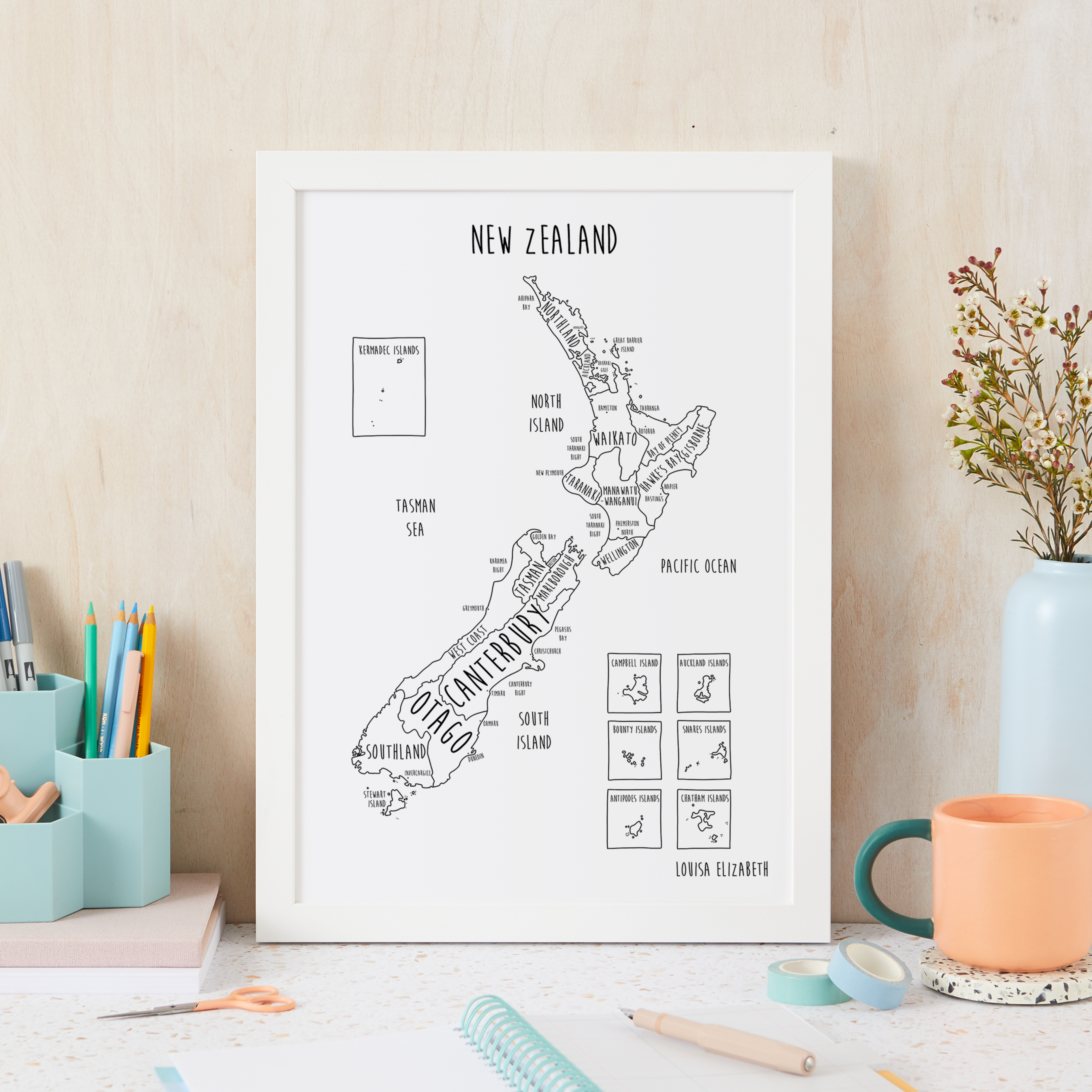 New Zealand Print