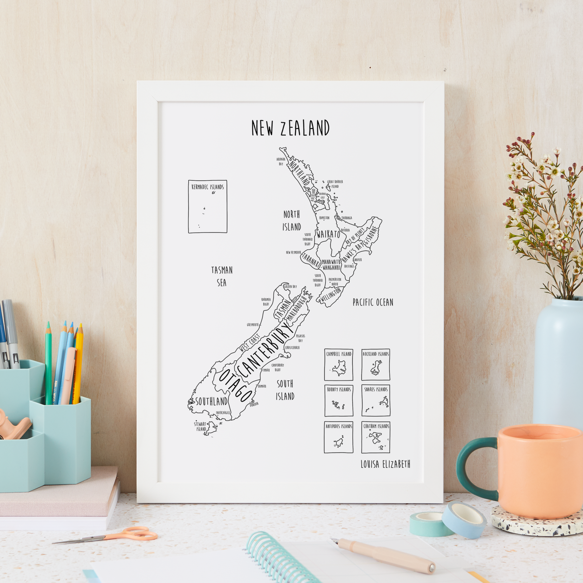 New Zealand Print