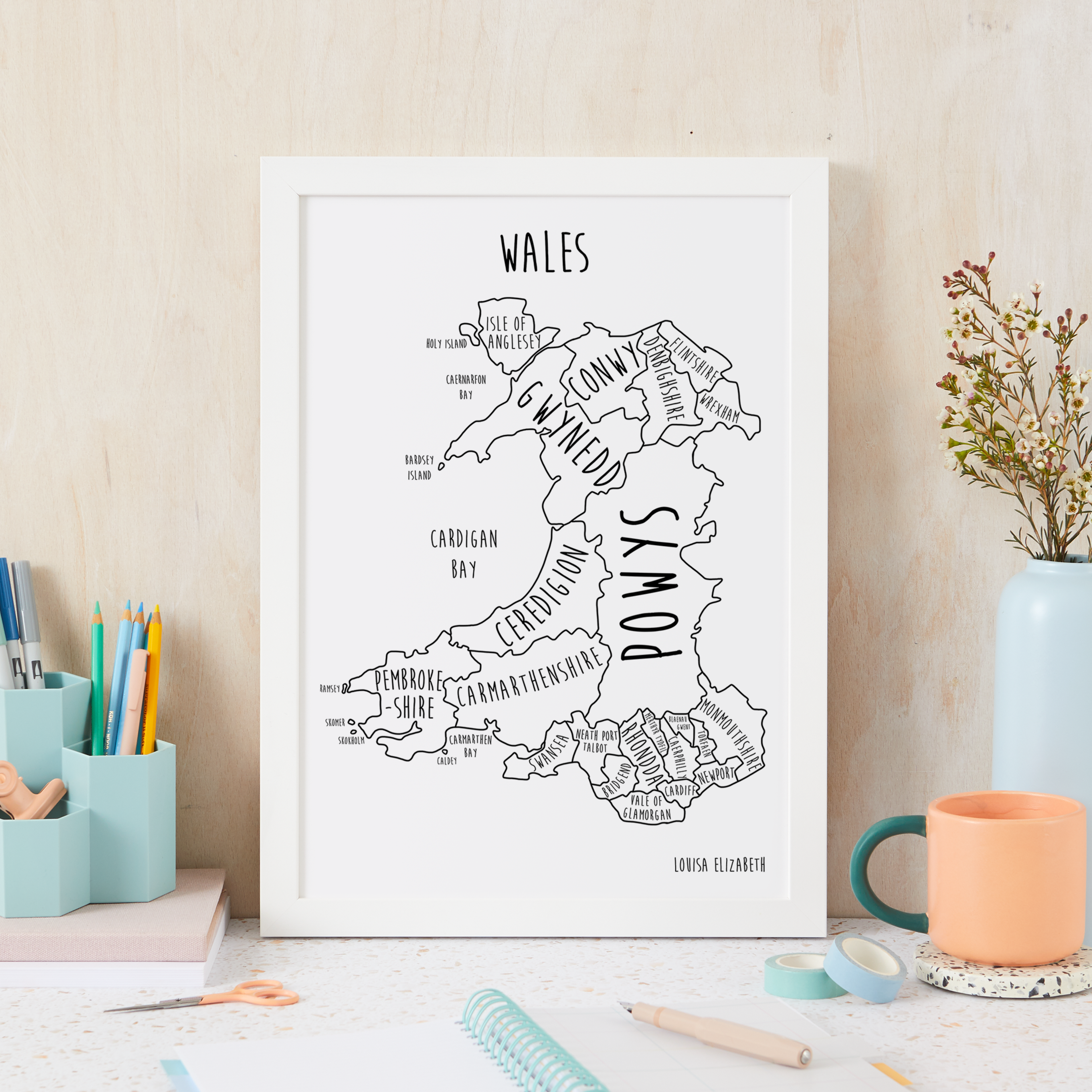 Wales Print