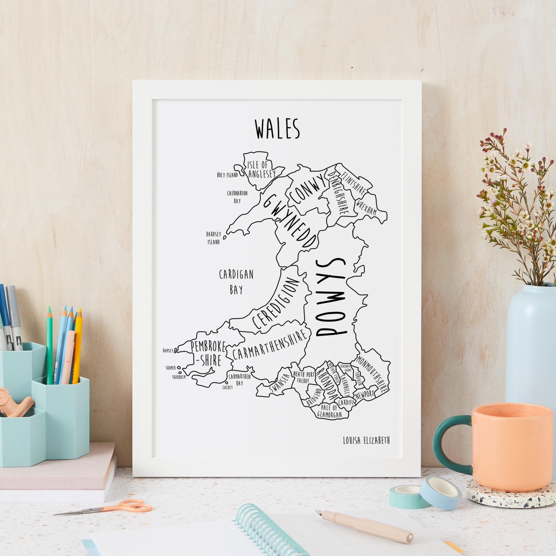 Wales Print