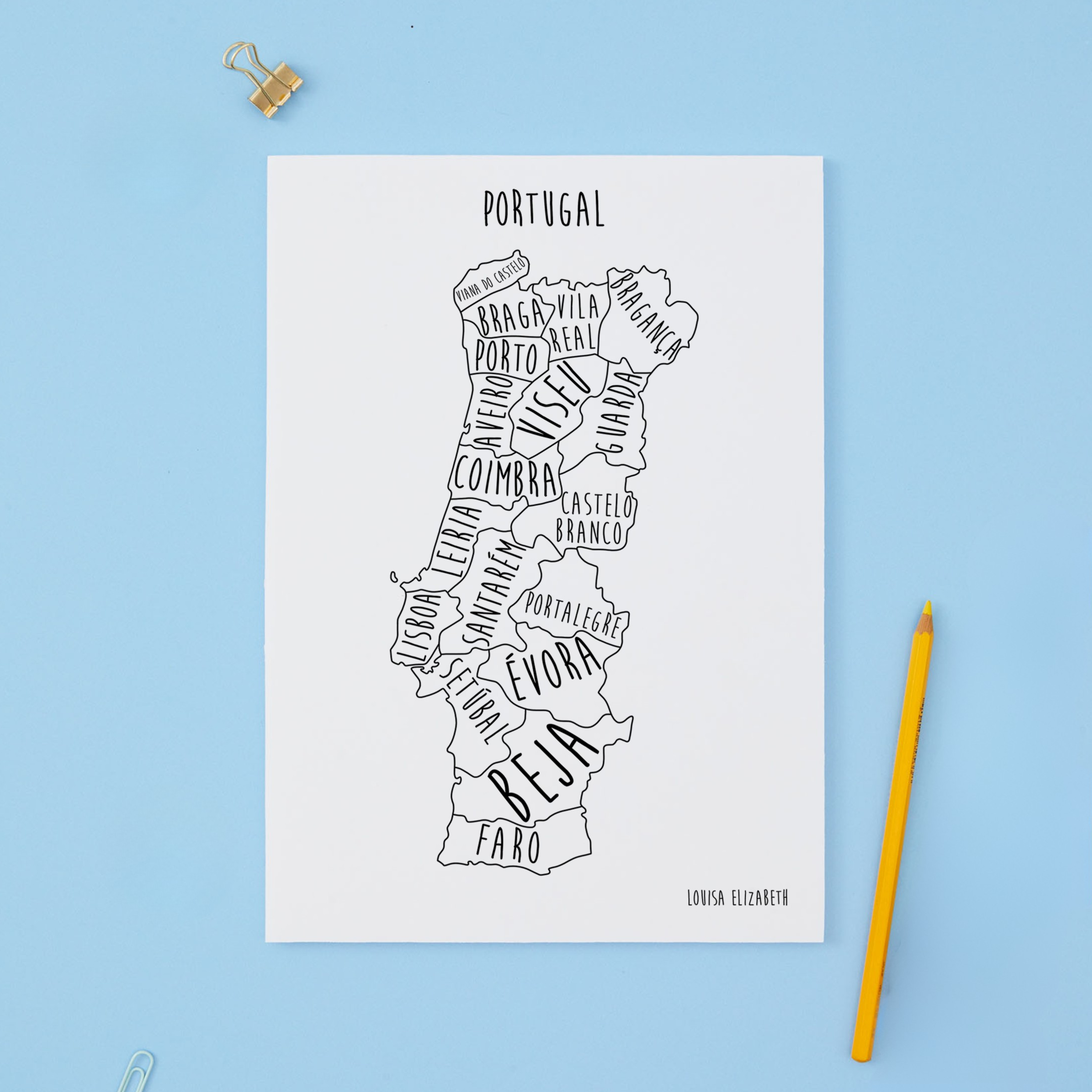 Portugal Print