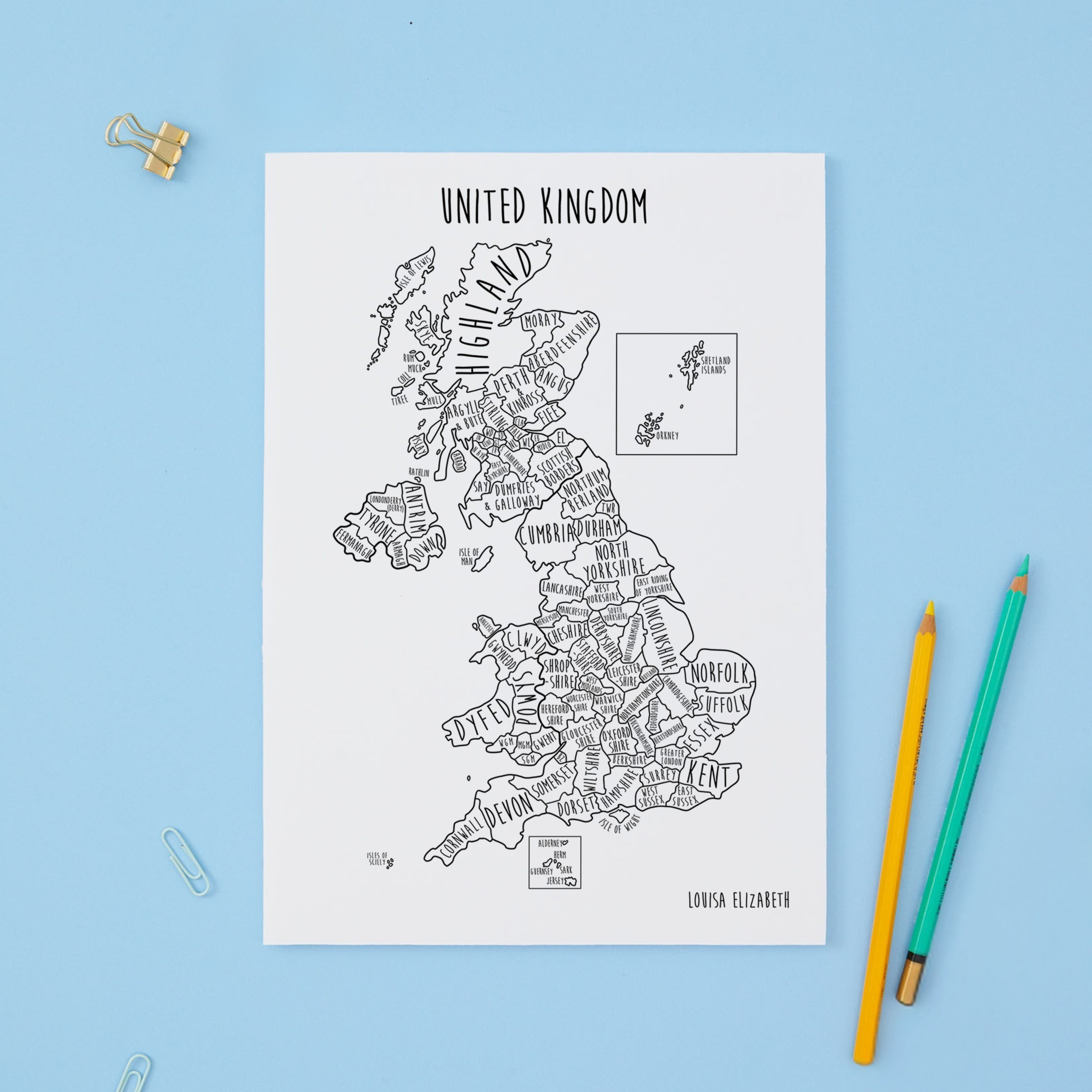 United Kingdom Print