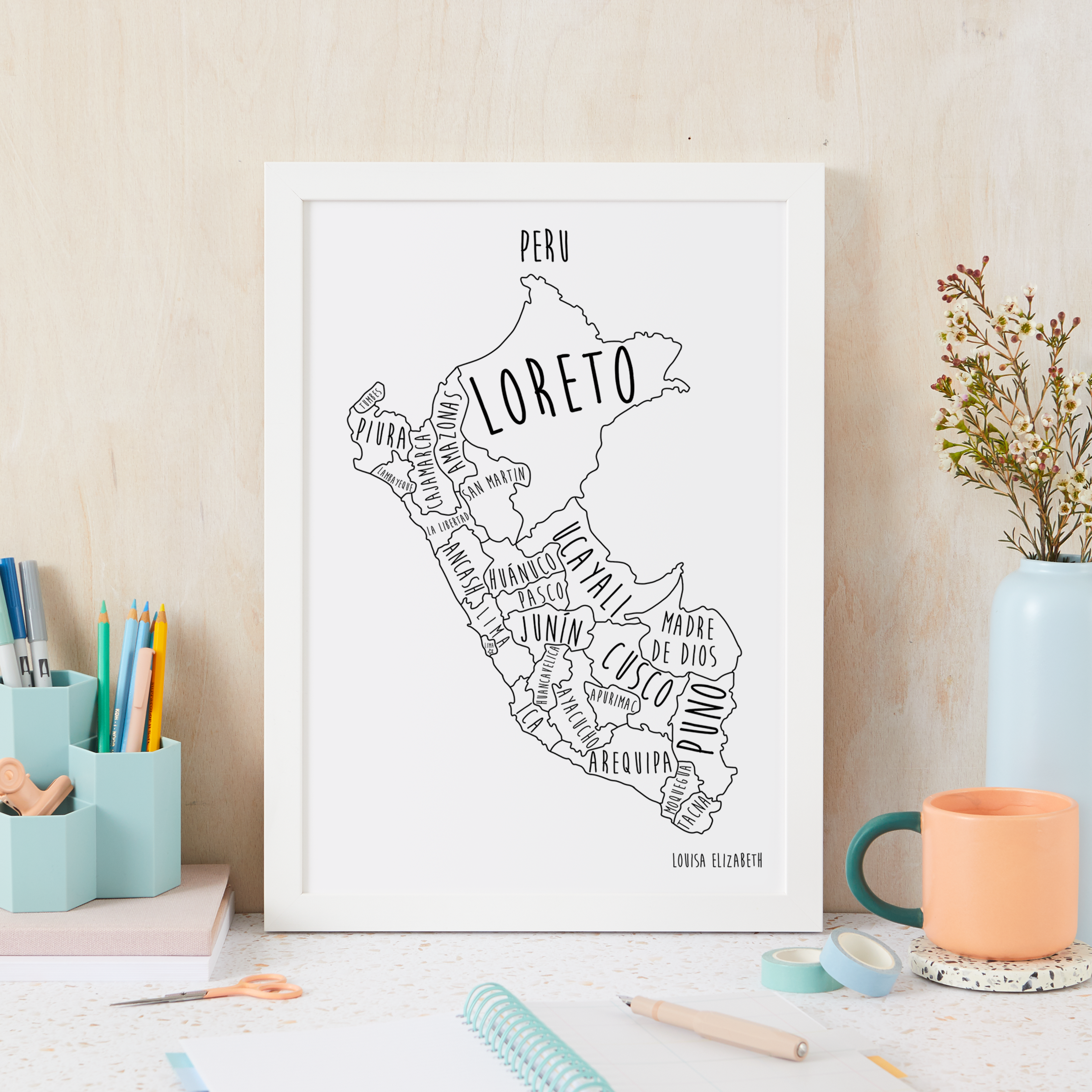 Peru Print