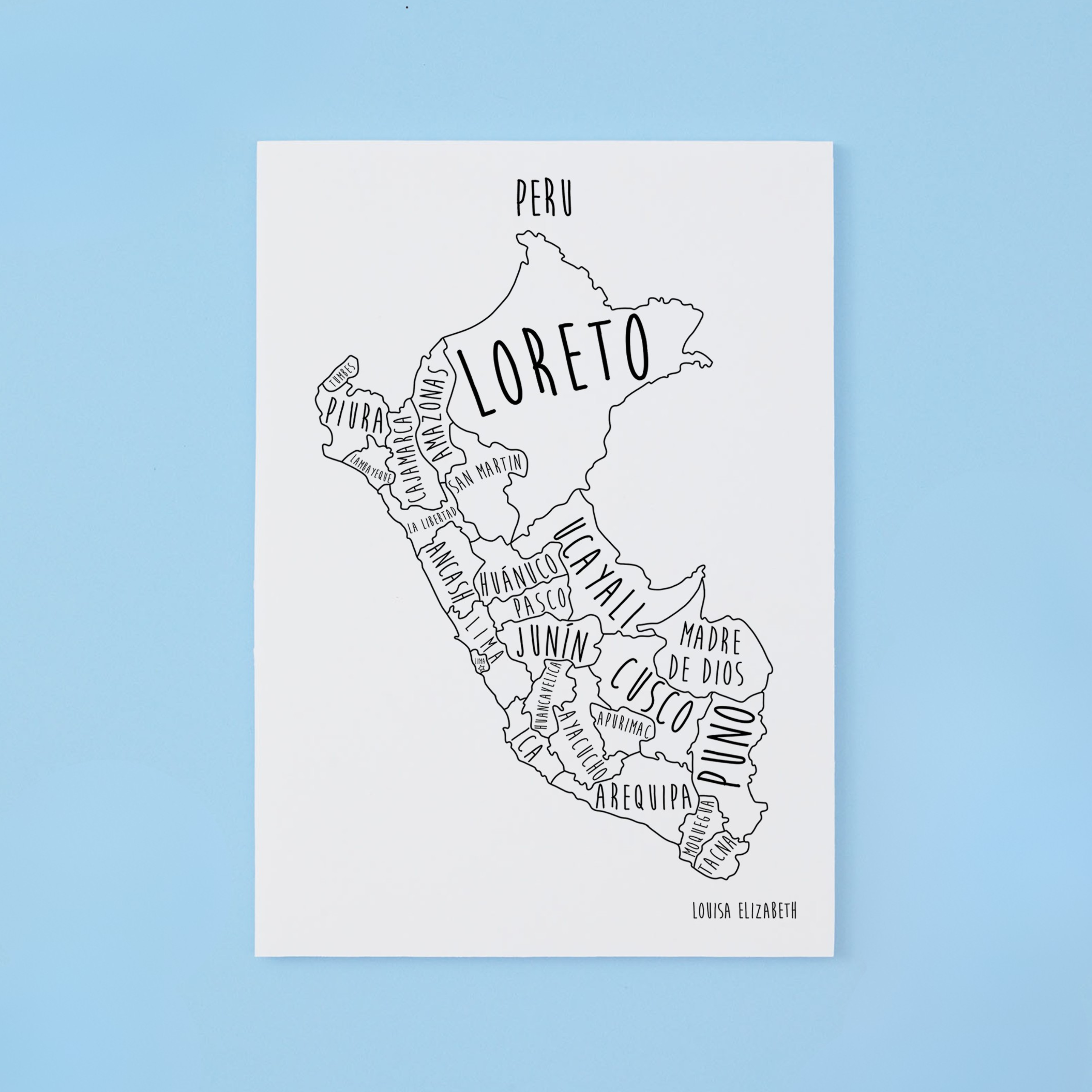 Peru Print