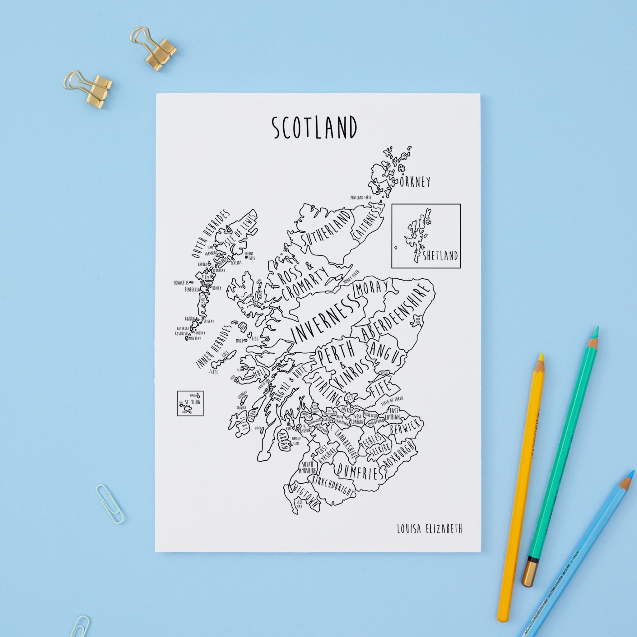 Travel map art prints of cities and countries