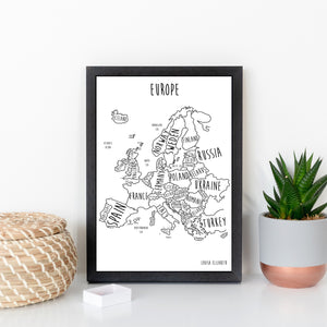 Europe Print