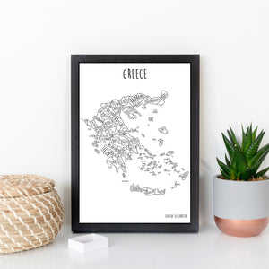 Greece Print