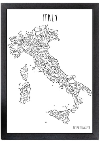 Italy Print