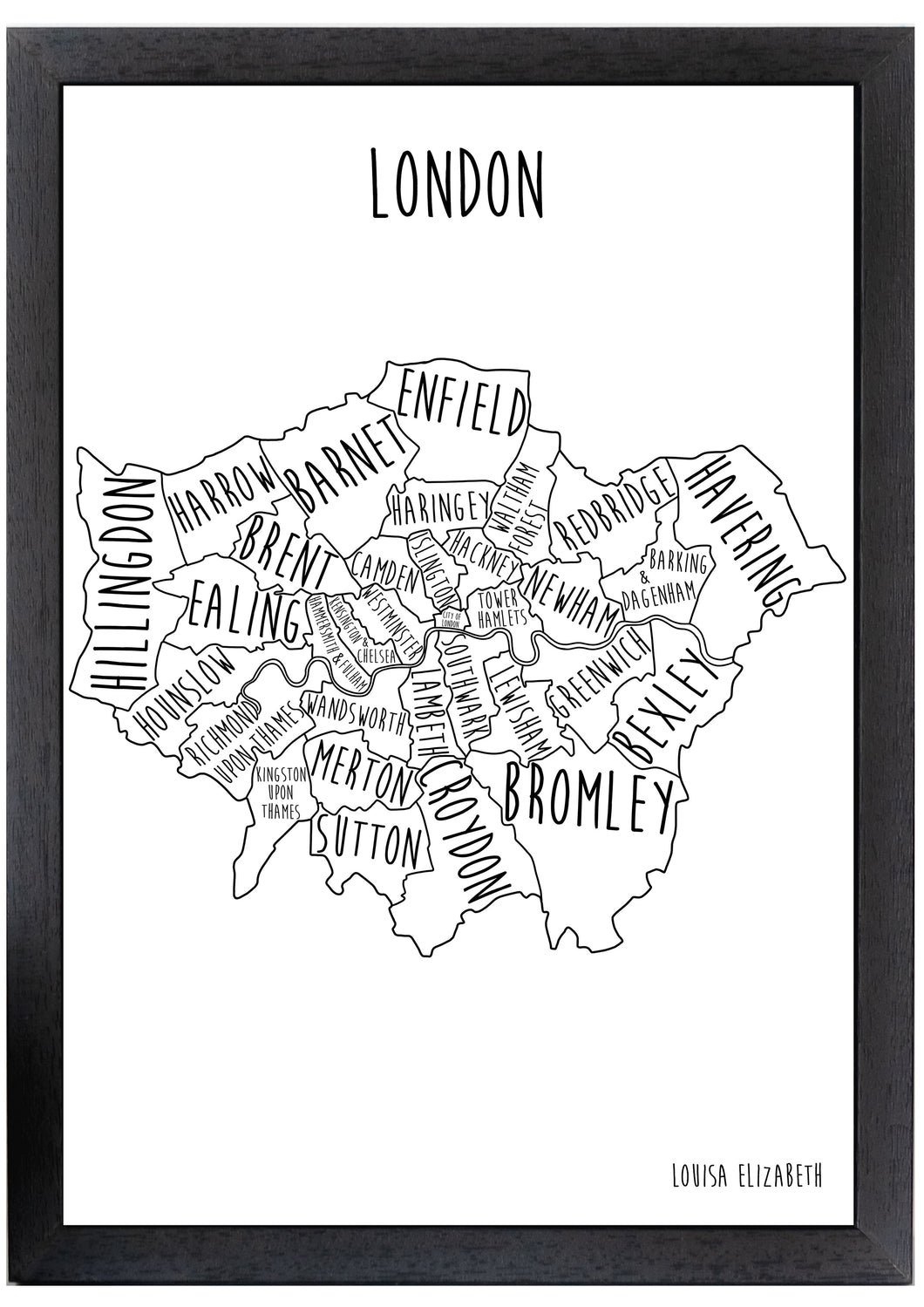 London Print