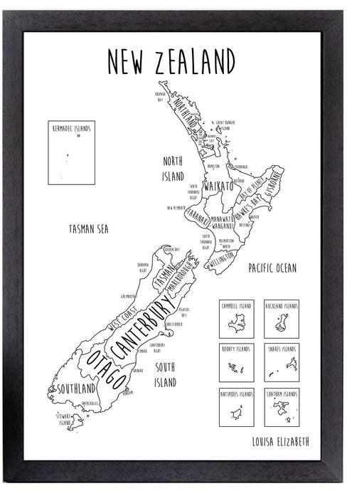 New Zealand Print