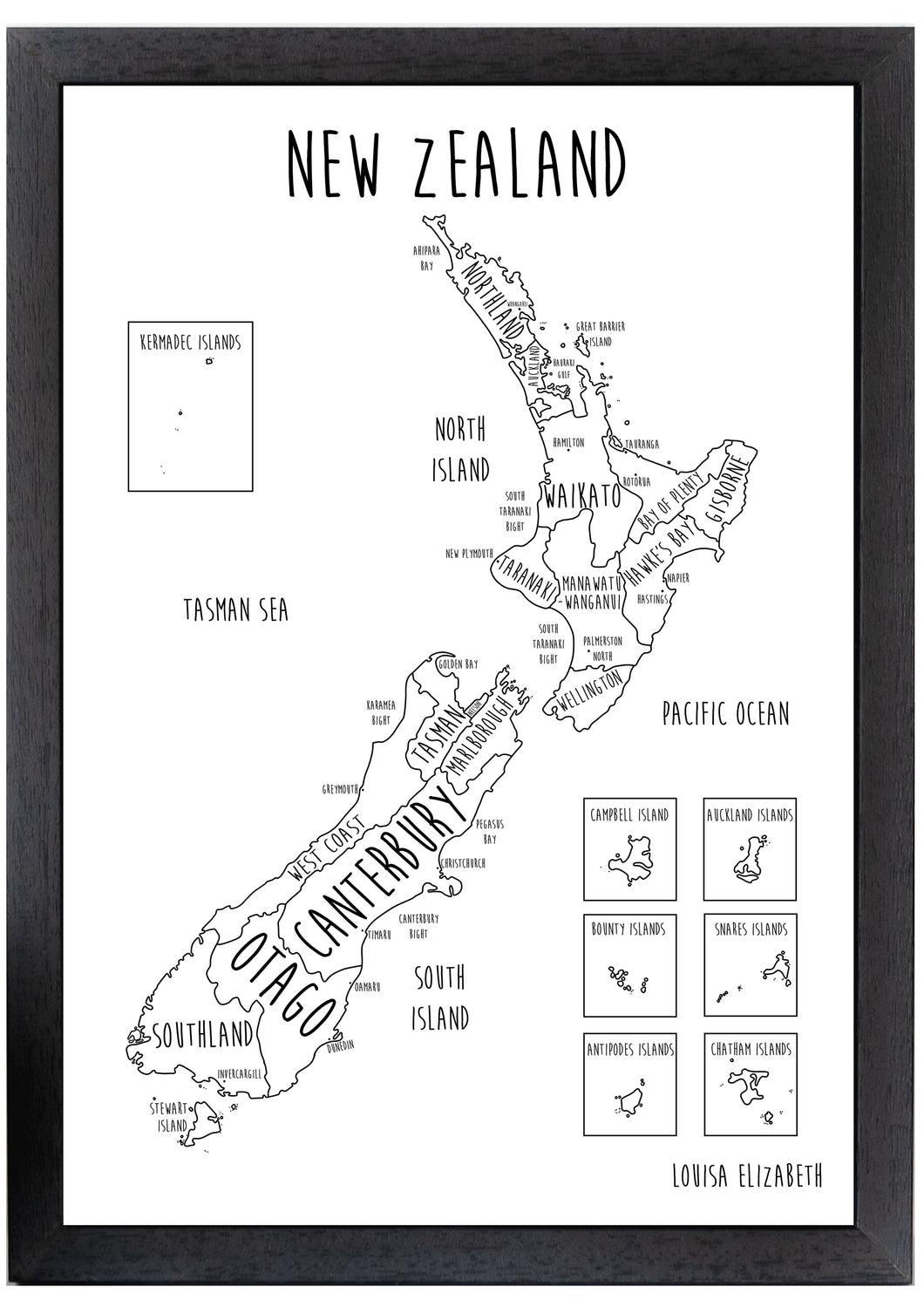 New Zealand Print