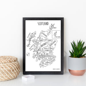 Scotland Print