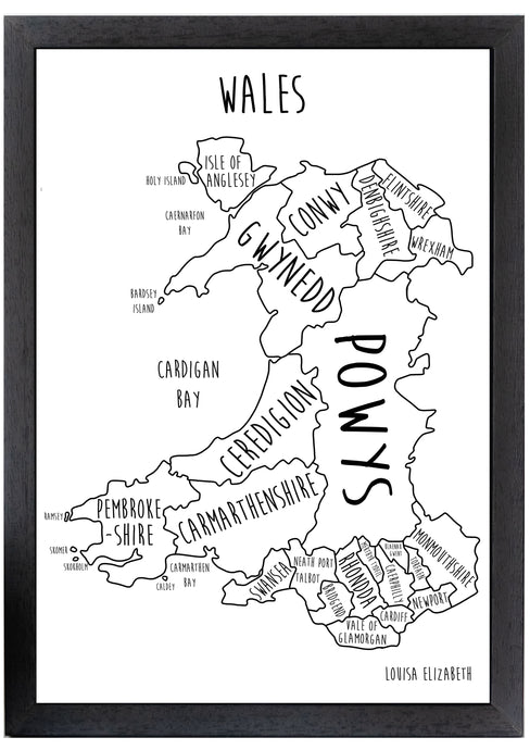 Wales Print