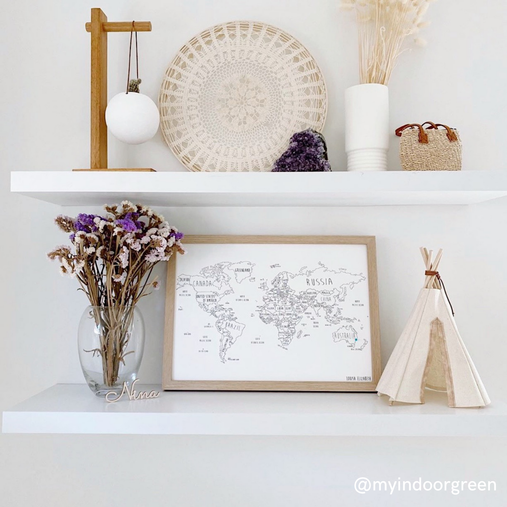 The Original World Pinboard Map