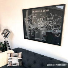 Load image into Gallery viewer, Personalised World Pin Board Map