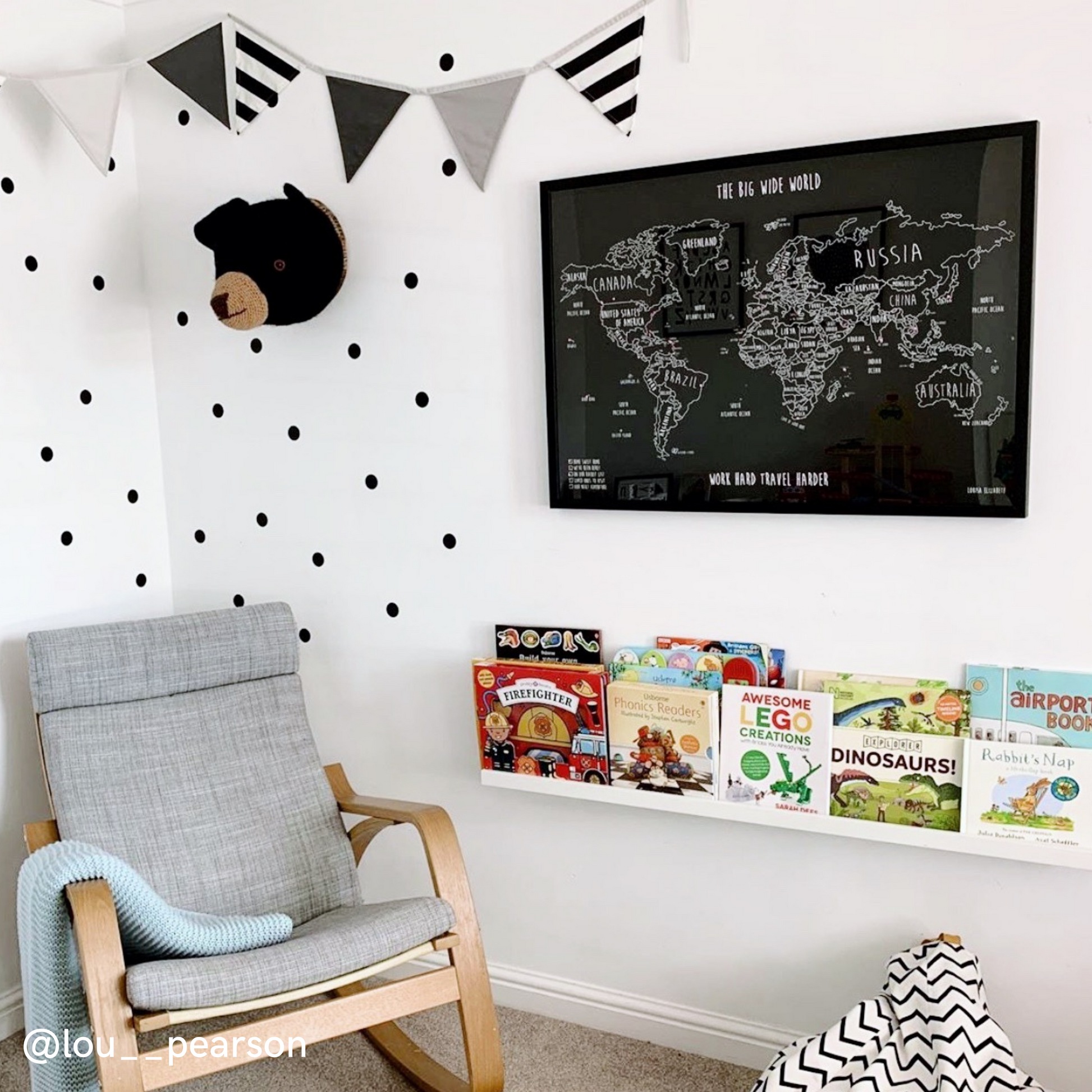 The Original World Pinboard Map
