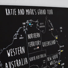 Load image into Gallery viewer, Personalised Australia Pin Board Map